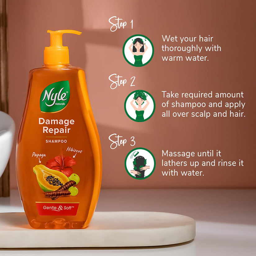 Nyle Damage Repair Shampoo Hibiscus Papaya