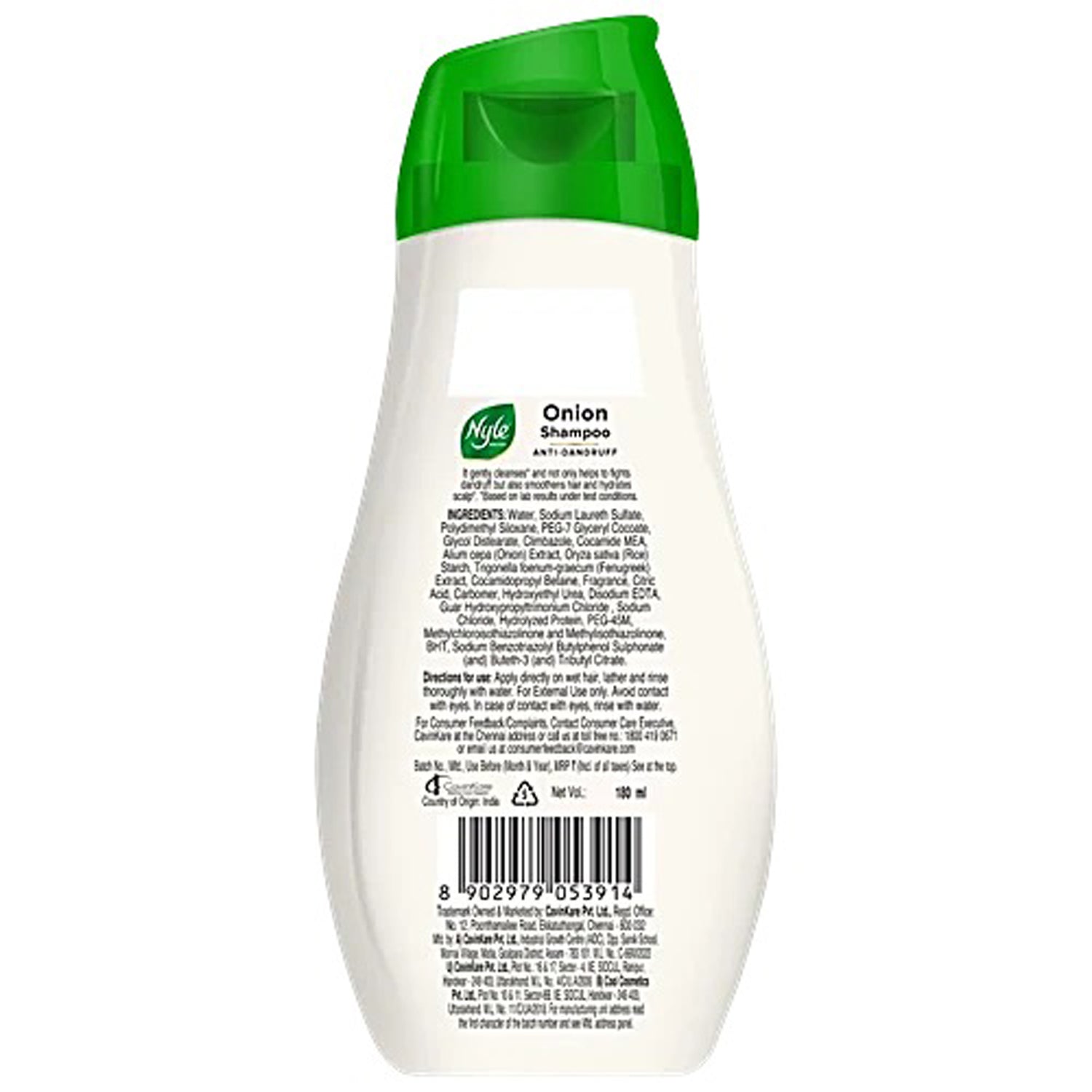 Nyle Anti-Hairfall Shampoo Anti- Dandruff Onions Methi