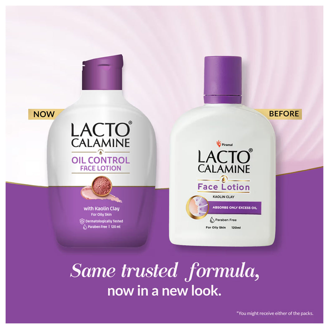 Lacto Calamine Face & Body Lotion Moisturizer For Oily Skin- Kaolin Clay & Glycerin Extracts