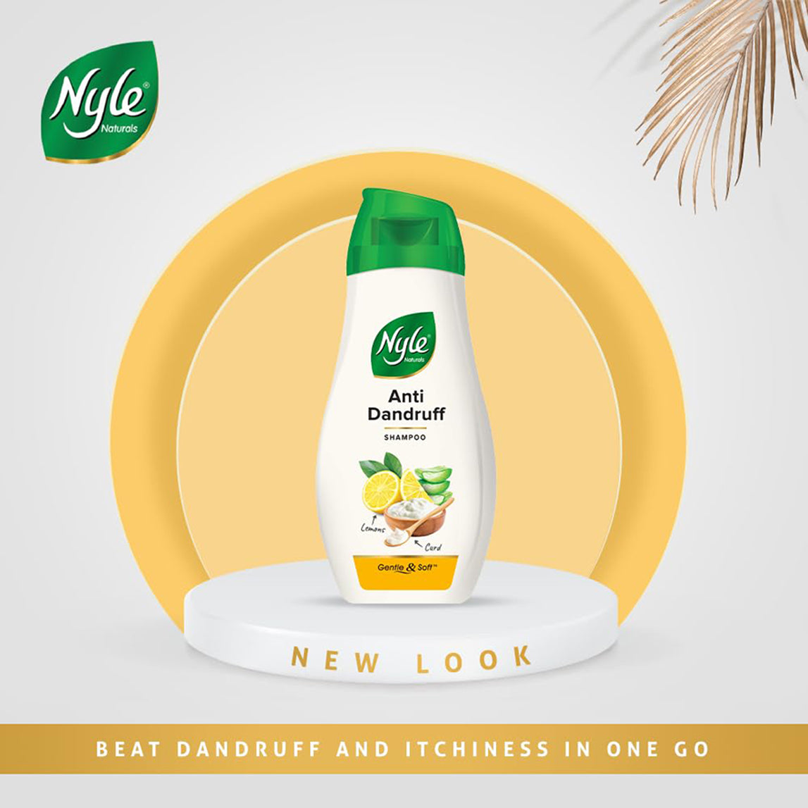 Nyle Anti-Hairfall Shampoo Anti- Dandruff Lemons Curd