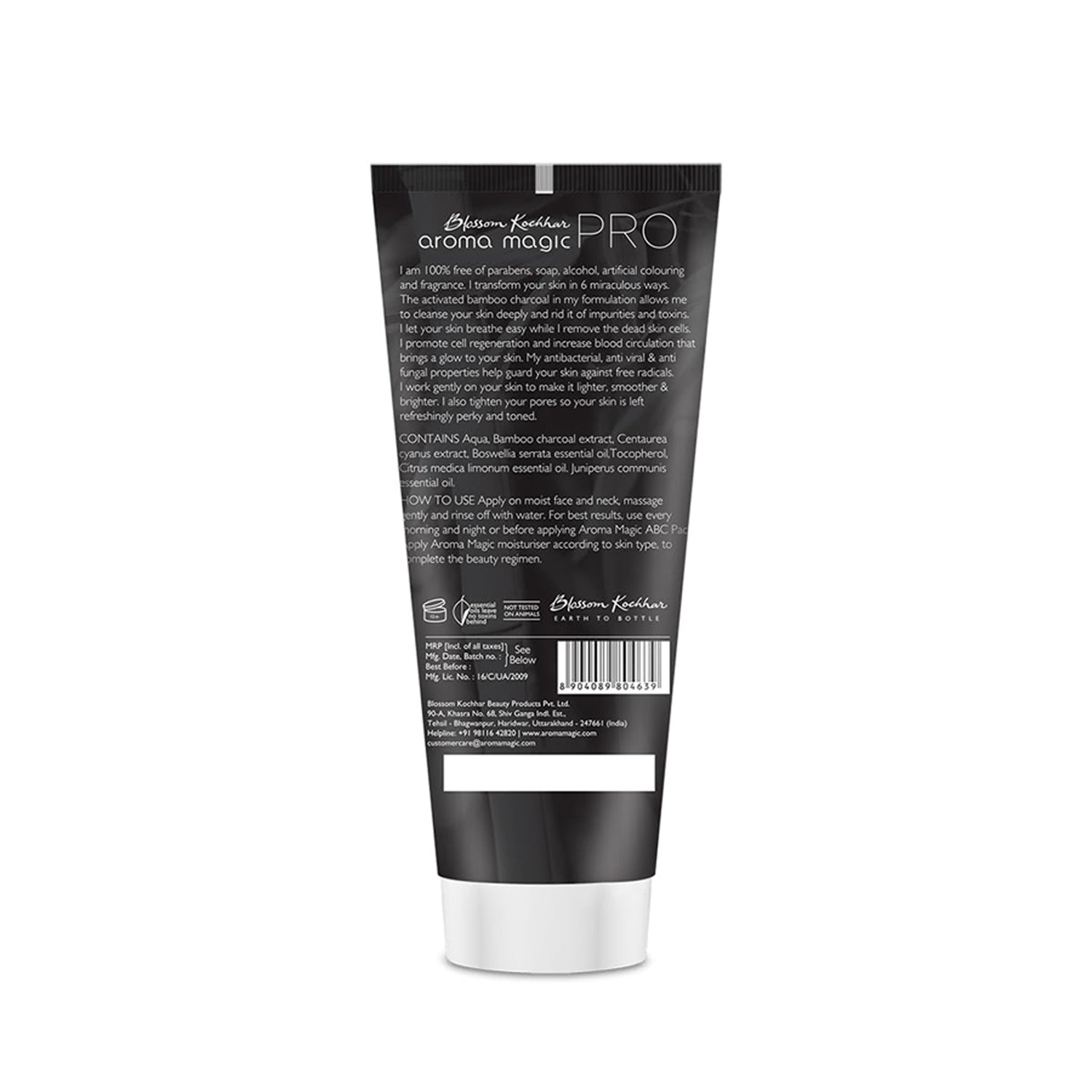 Blossom Kochar Aroma Magic Activated Bamboo Charcoal Face Wash 100Ml