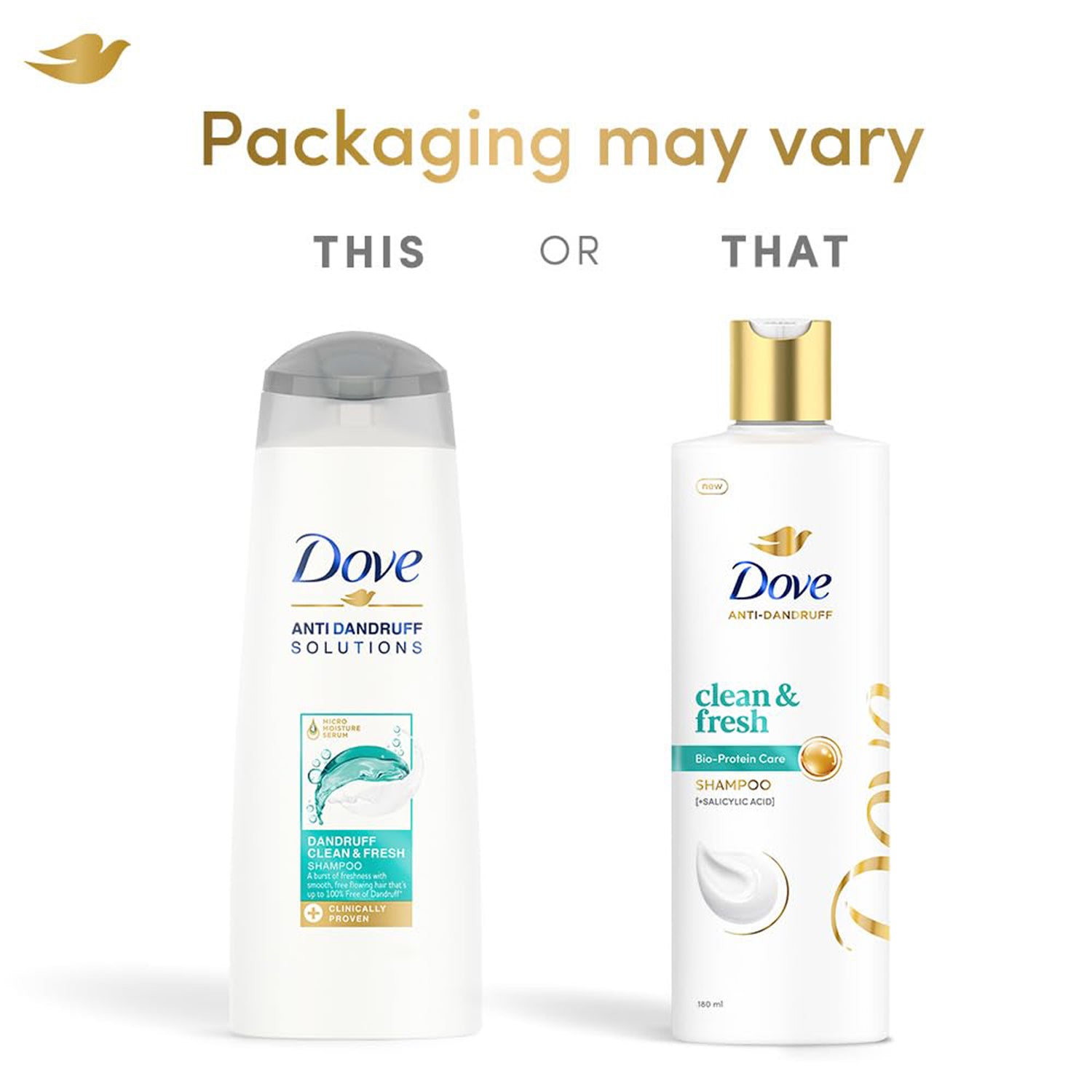 Dove Anti Dandruff Clean & Fresh Shampoo