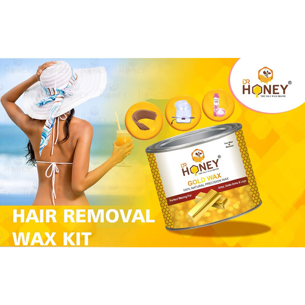 Honey Natural Gold Wax 600Gm