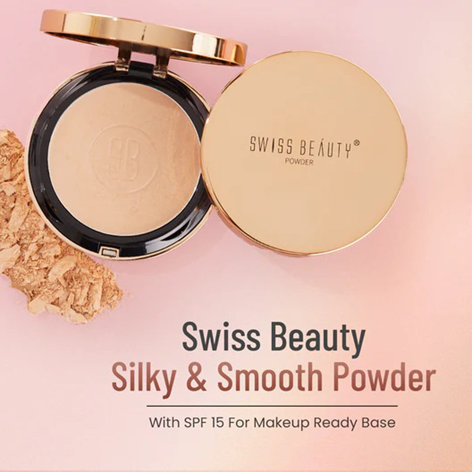 Swiss Beauty Silky & Smooth Oil Control Powder