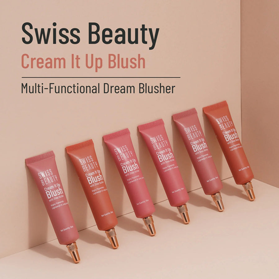 Swiss Beauty Cream It Up Blush With Shea Butter 10G