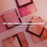 Swiss Beauty Baked Blusher & Highlighter 7G
