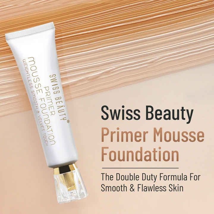 Swiss Beauty Mousse Foundation Primer 40Ml