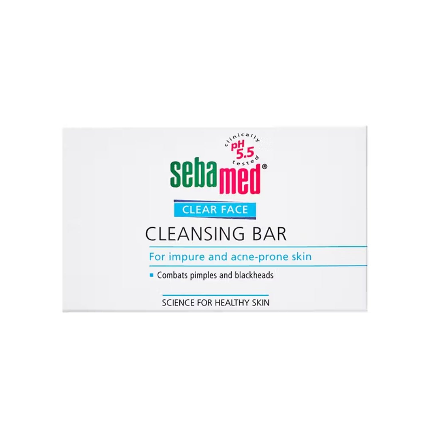 Sebamed Clear Face Cleansing Bar For impure And Oily Skin 100G