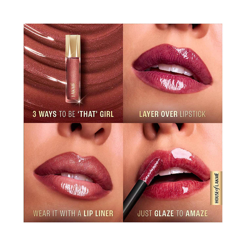 Lakme Glitterati Lip Glaze 5Ml