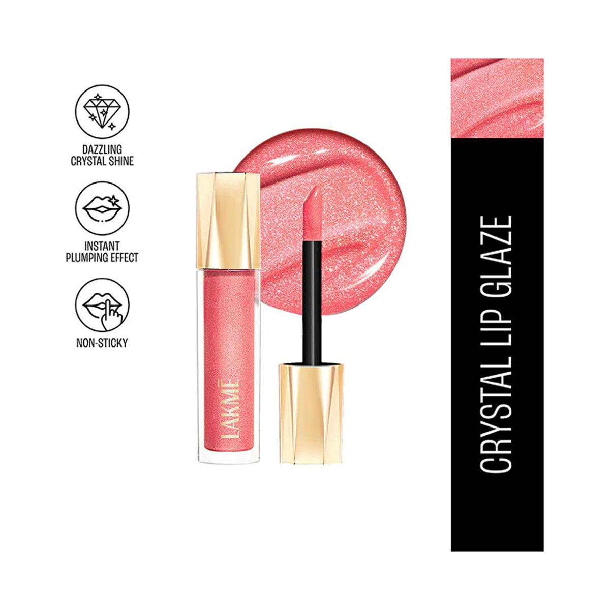 Lakme Glitterati Lip Glaze 5Ml