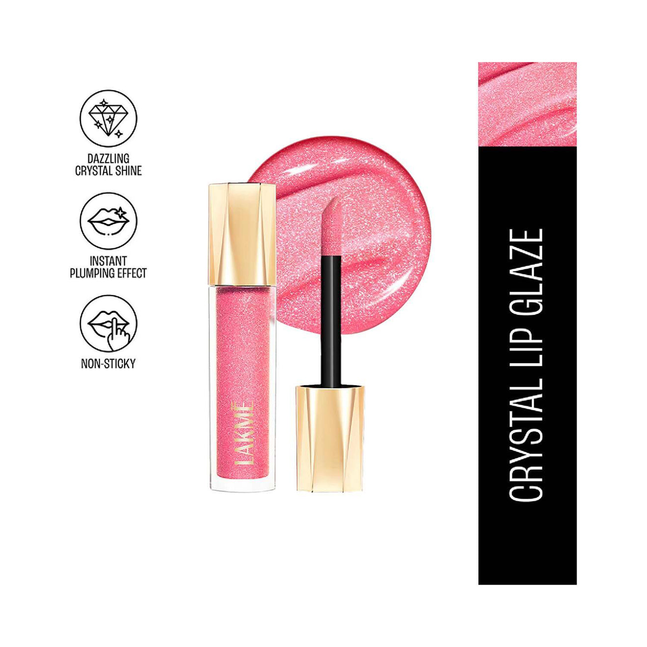Lakme Glitterati Lip Glaze 5Ml