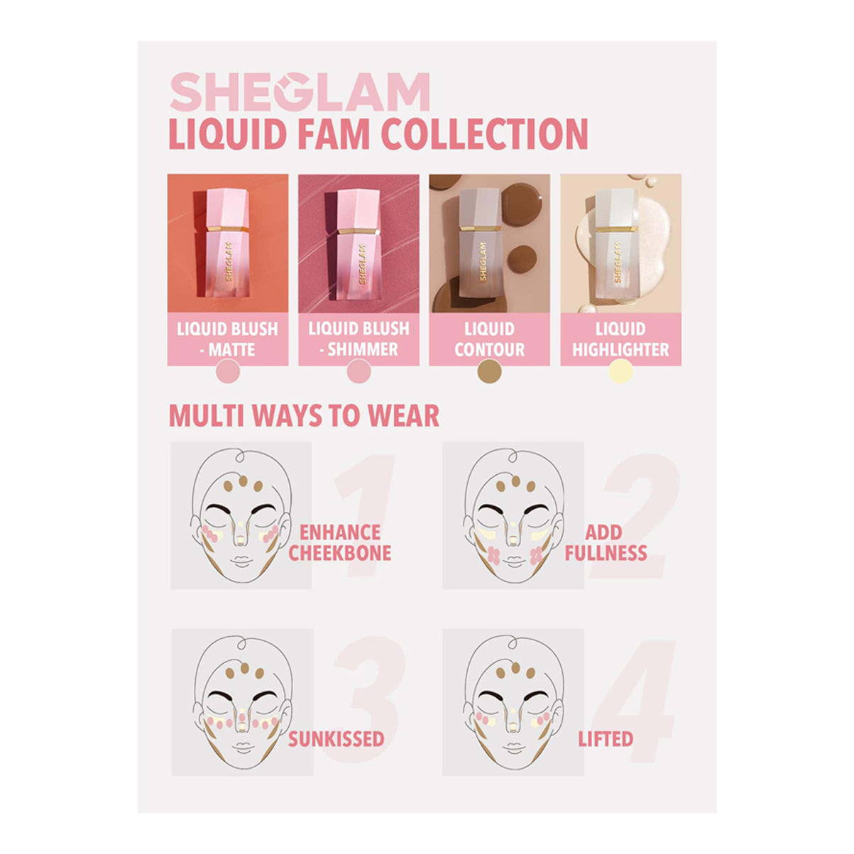 Sheglam Color Bloom Liquid Blush 5.2Ml