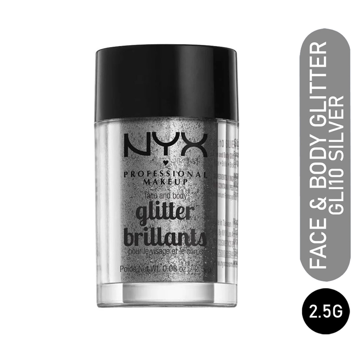 Nyx Makeup Face & Body Glitter 2.5G