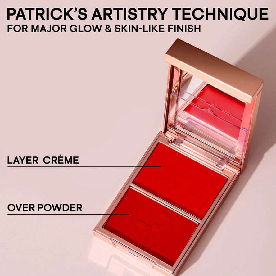 Patrick Ta Double-Take Creme & Powder Blush 4g