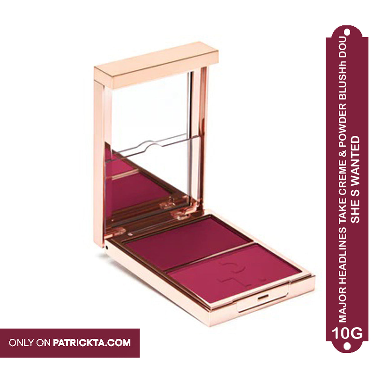 Patrick Ta Double-Take Creme & Powder Blush 4g
