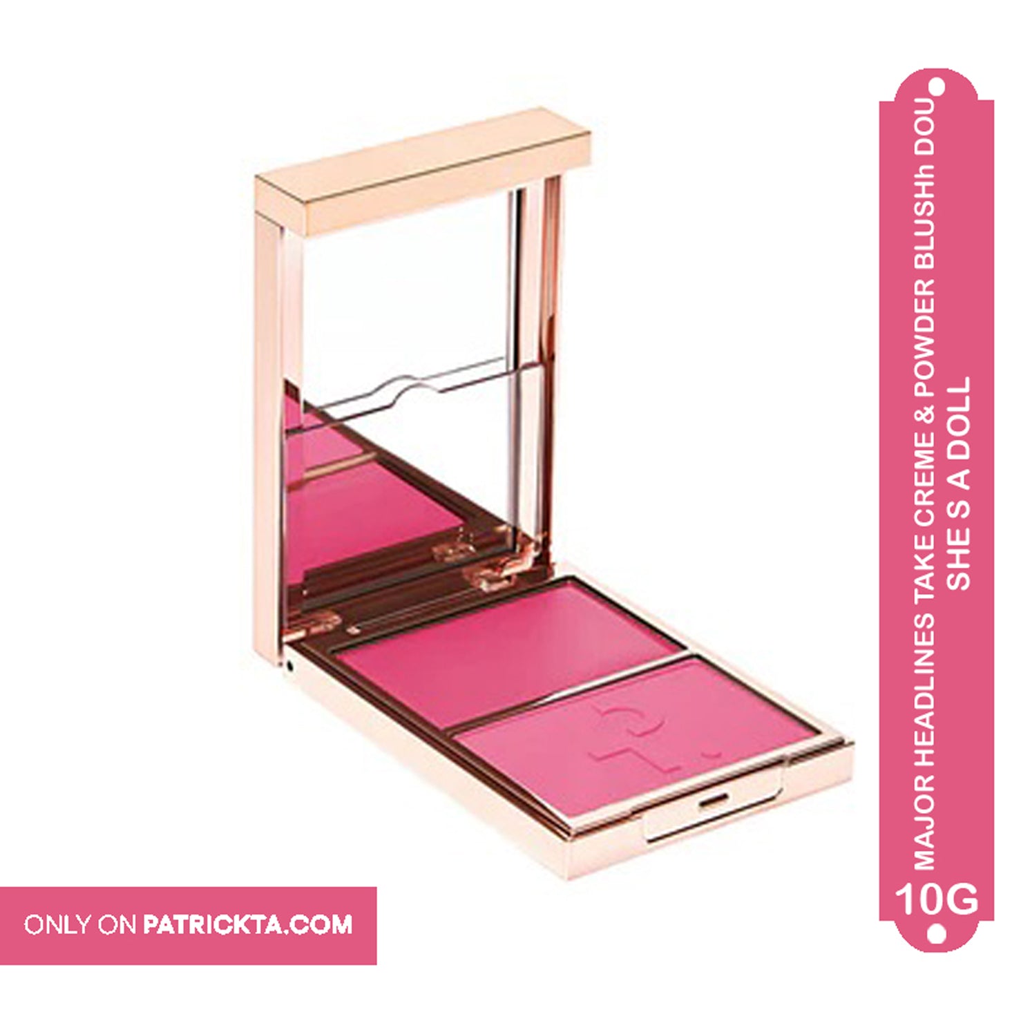 Patrick Ta Double-Take Creme & Powder Blush 4g