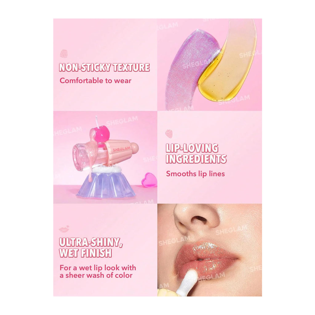 Sheglam Jelly Wow Hydrating Lip Oil 5G