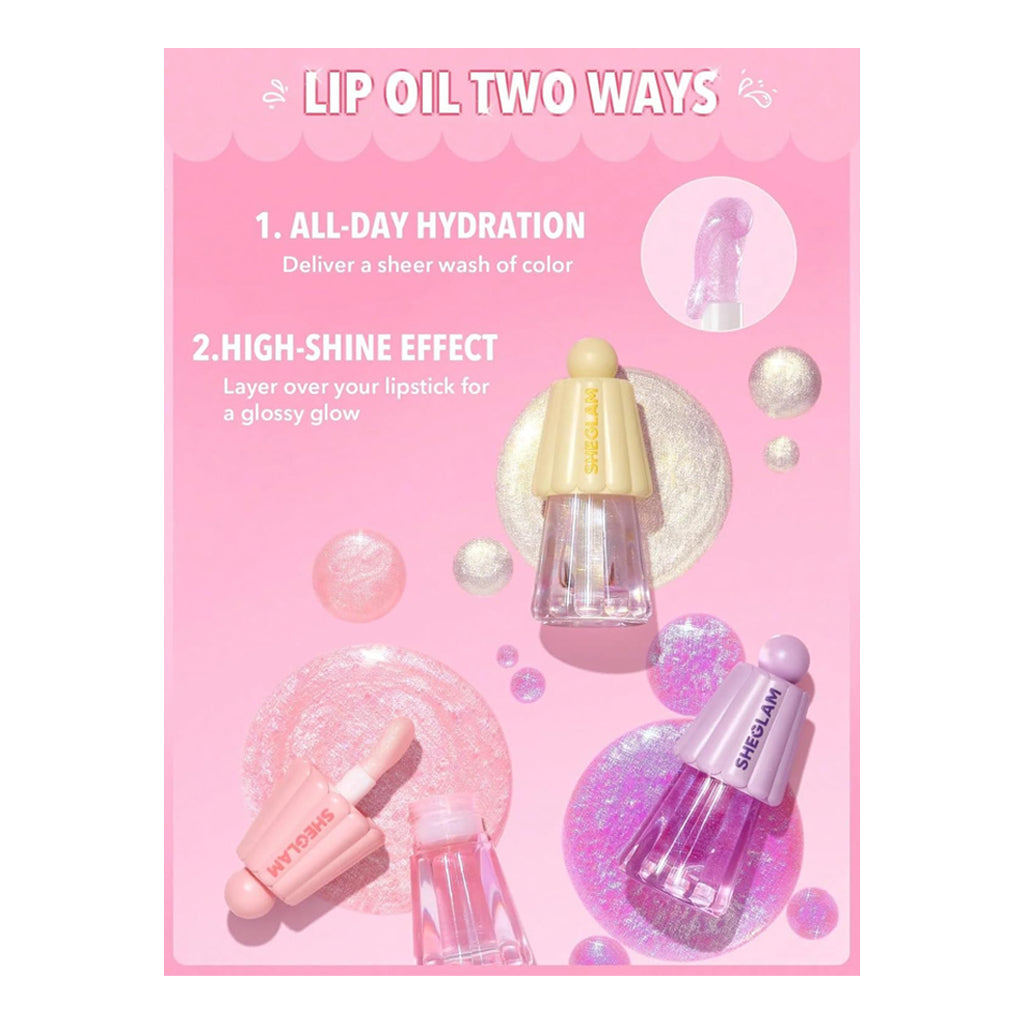 Sheglam Jelly Wow Hydrating Lip Oil 5G