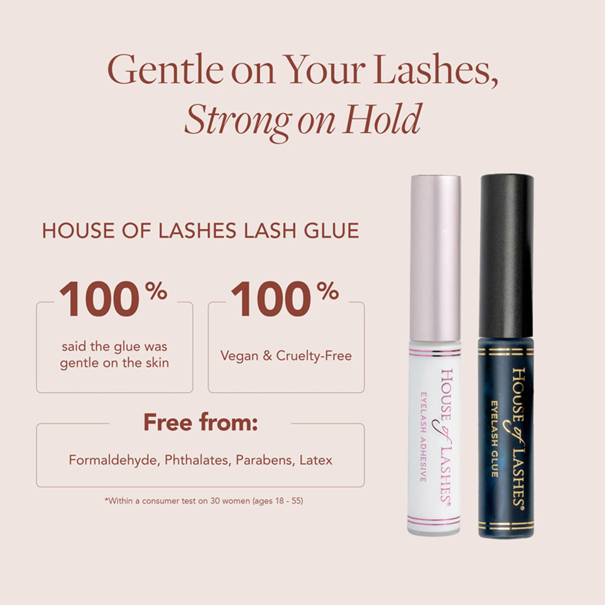 Hol Eyelash Adhesive Lash Glue 4Ml