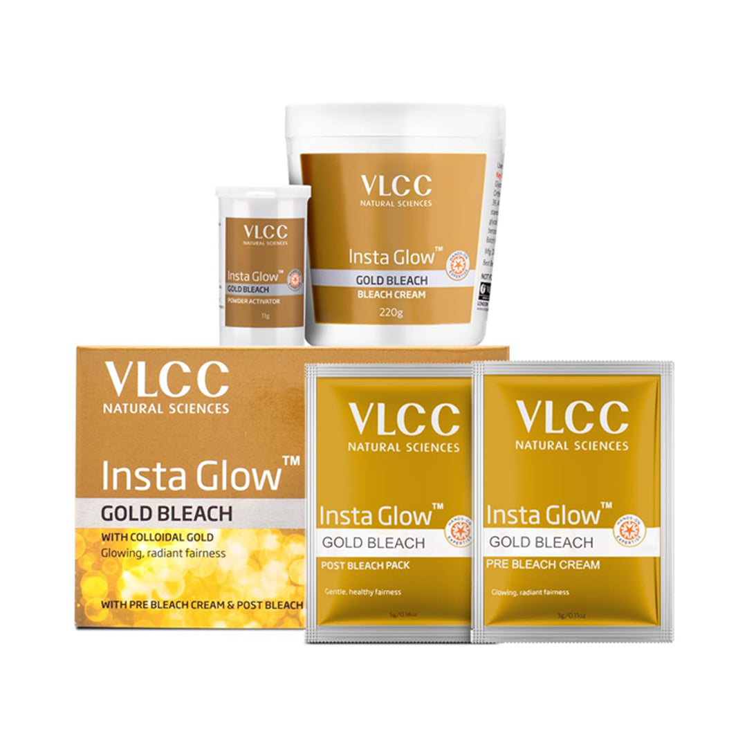 Vlcc Insta Glow Gold Bleach Wiyh Colloidal Gold