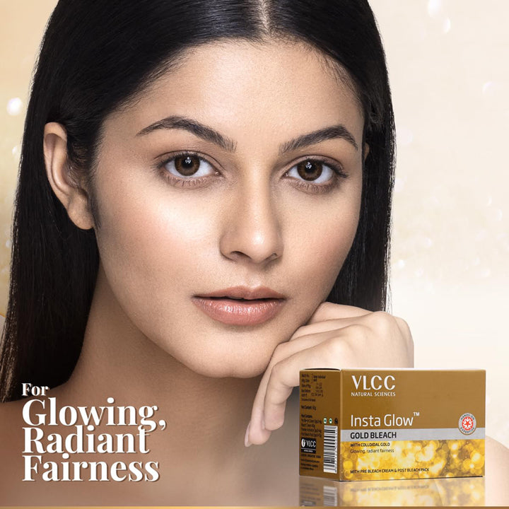 Vlcc Insta Glow Gold Bleach Wiyh Colloidal Gold