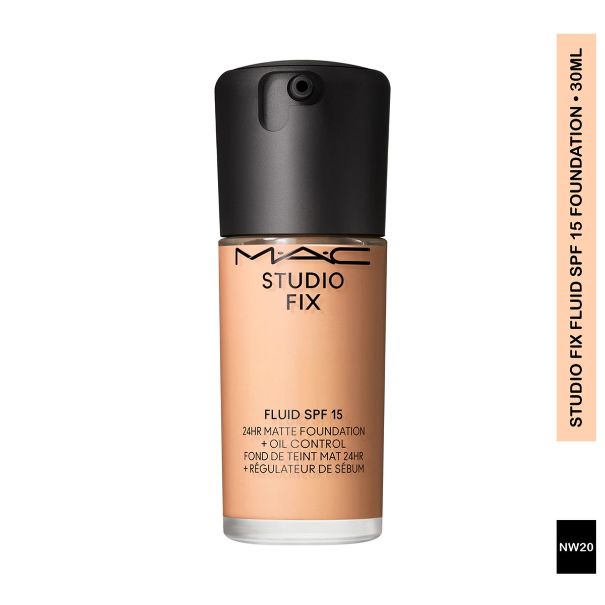 Mac Studio Fix Fluid Spf 15 24Hr Matte Foundation Plus Oil Control 30Ml