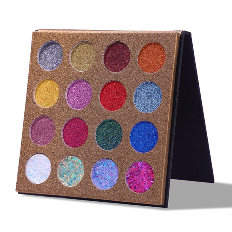 Ucanbe 16 Color Starry Eyeshadow Palette 16*1.5G