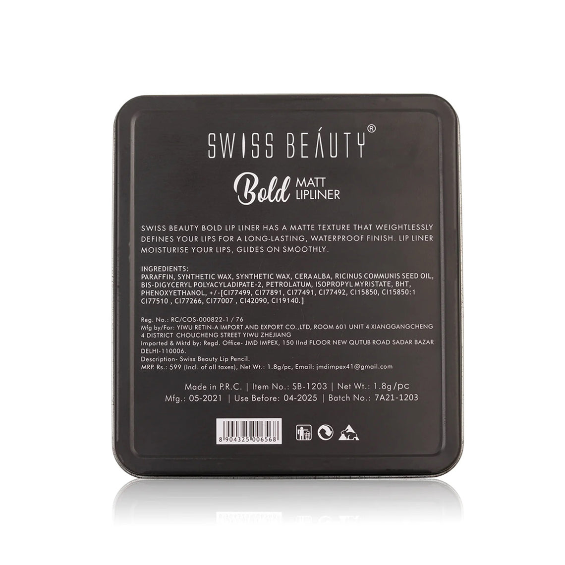 Swiss Beauty Bold Matt Lipliner 1.6*12G
