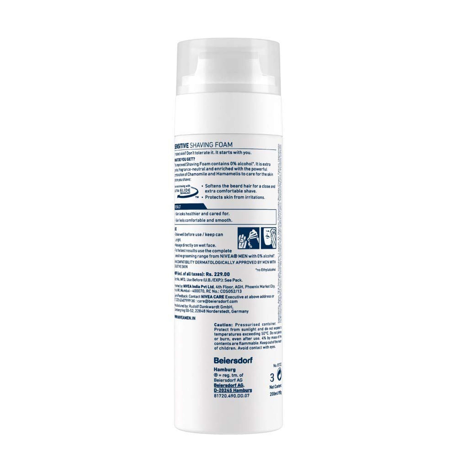 Nivea Men Shaving Foam 250Ml