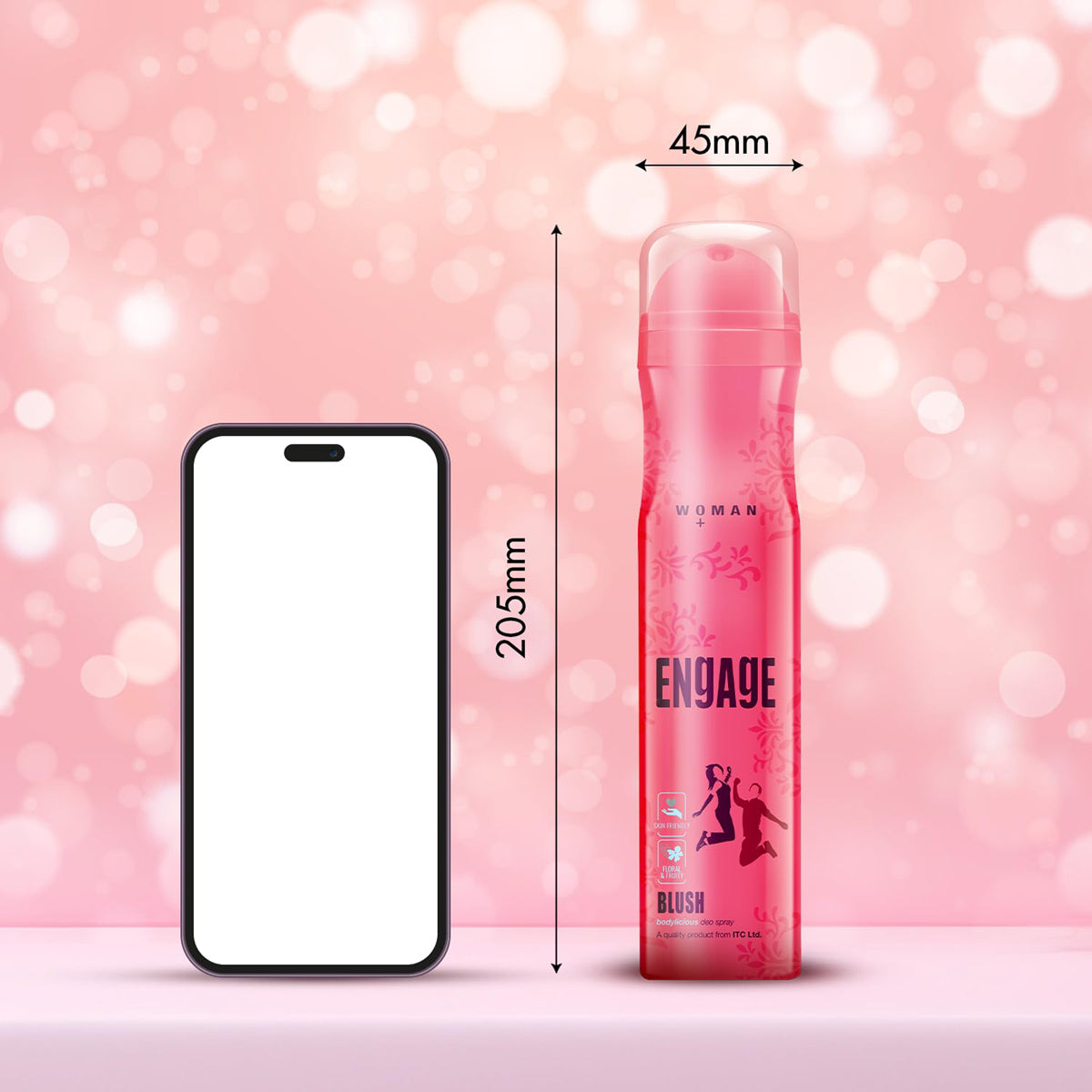 Engage Blush Deodorant For Women 150Ml