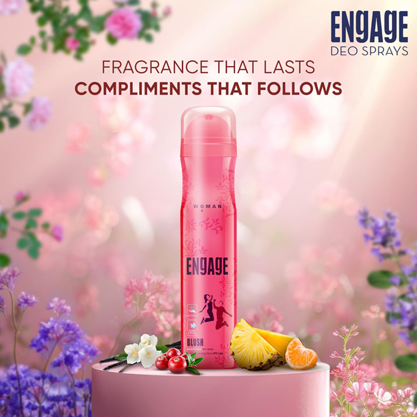 Engage Blush Deodorant For Women 150Ml
