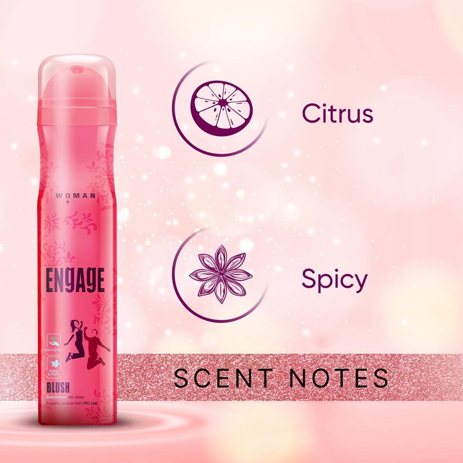 Engage Blush Deodorant For Women 150Ml