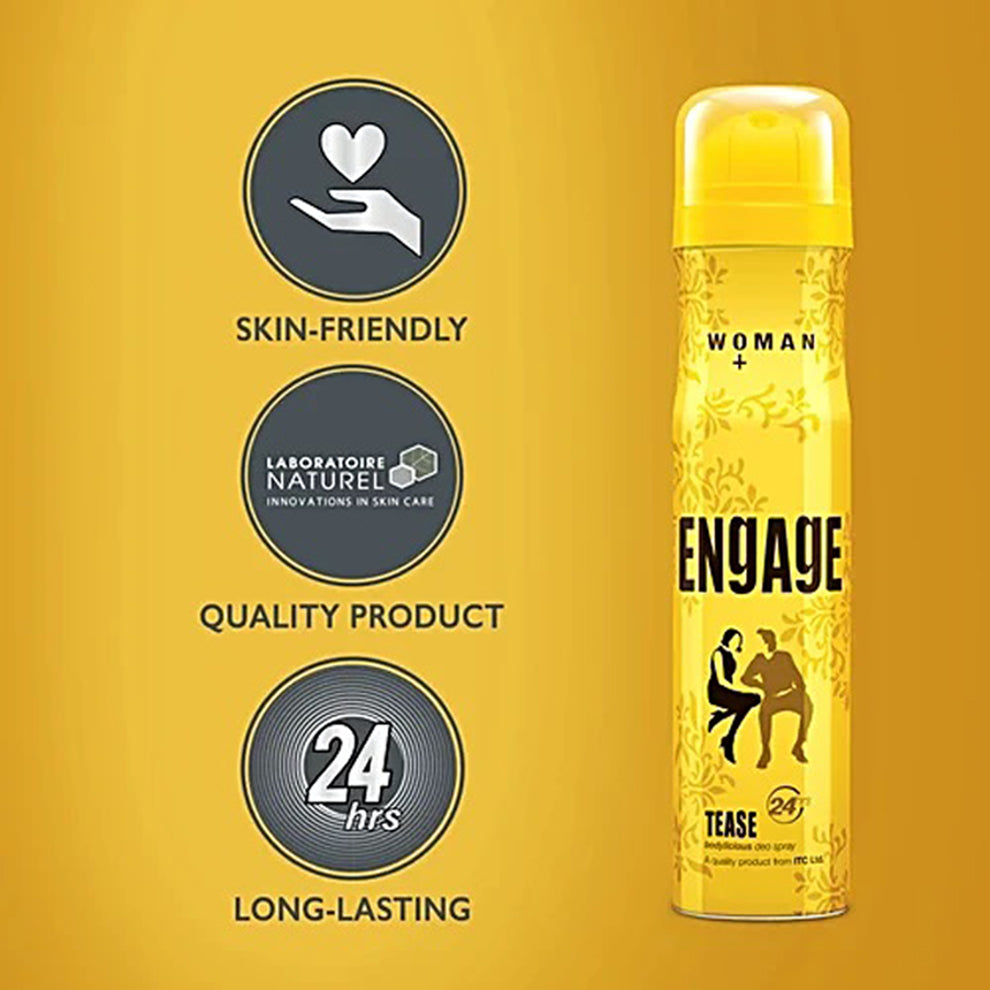 Engage Tease Deodorant For Women 150Ml