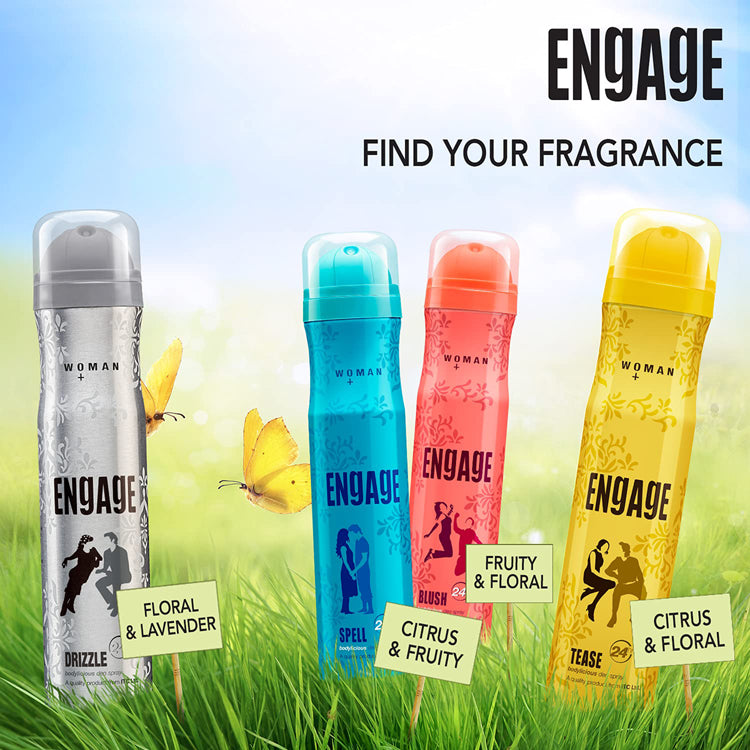 Engage Drizzle Deodorant For Women 150Ml