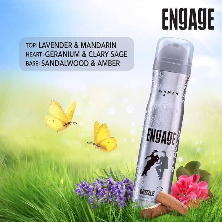 Engage Drizzle Deodorant For Women 150Ml