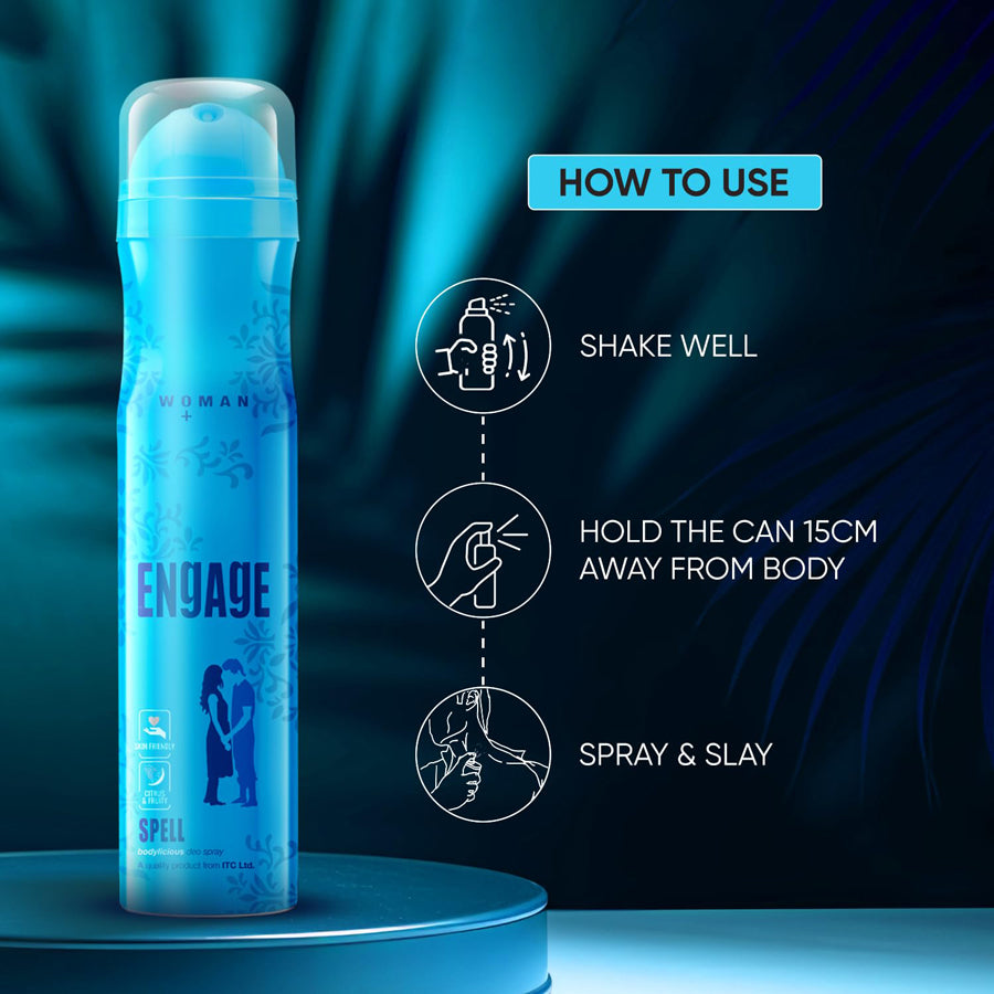 Engage Spell Deodorant For Women 150Ml