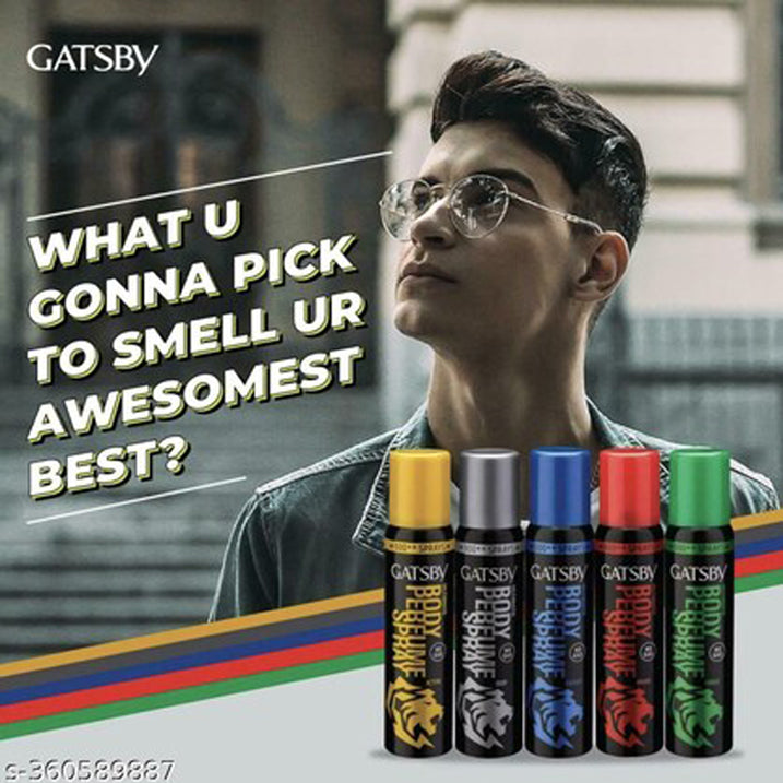 Gatsby Ultimate Body Perfume Spray Force 120Ml