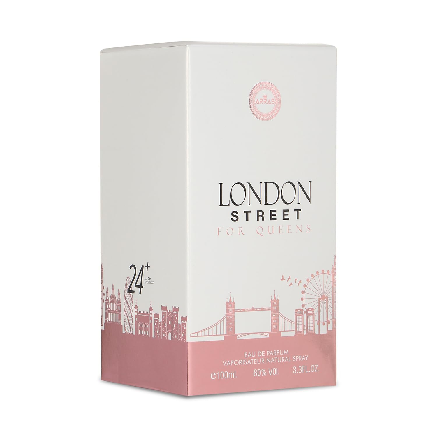 Arras London Street For Queens Eau De Parfum + Deodorant Perfume Body Spray