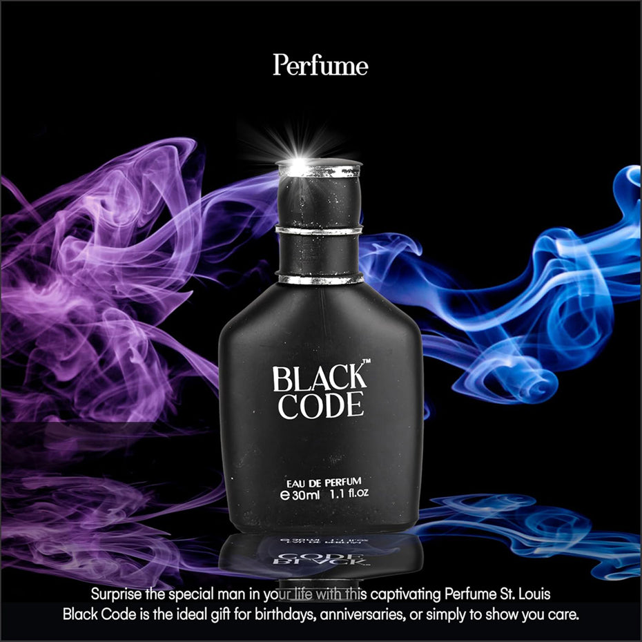 Black Code Parfum De France 30Ml