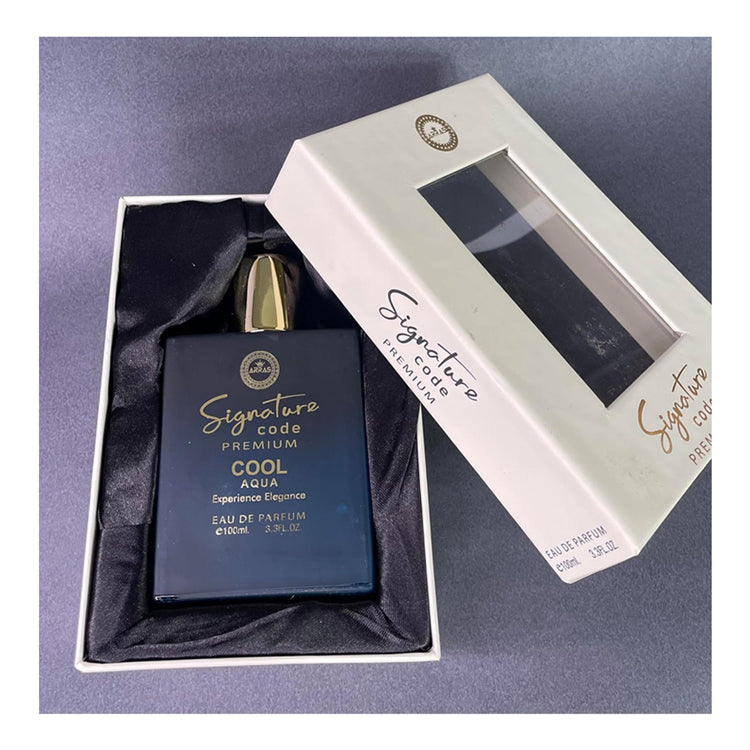 Arras Signature Code Premium Cool Aqua Eau De Parfum 100Ml