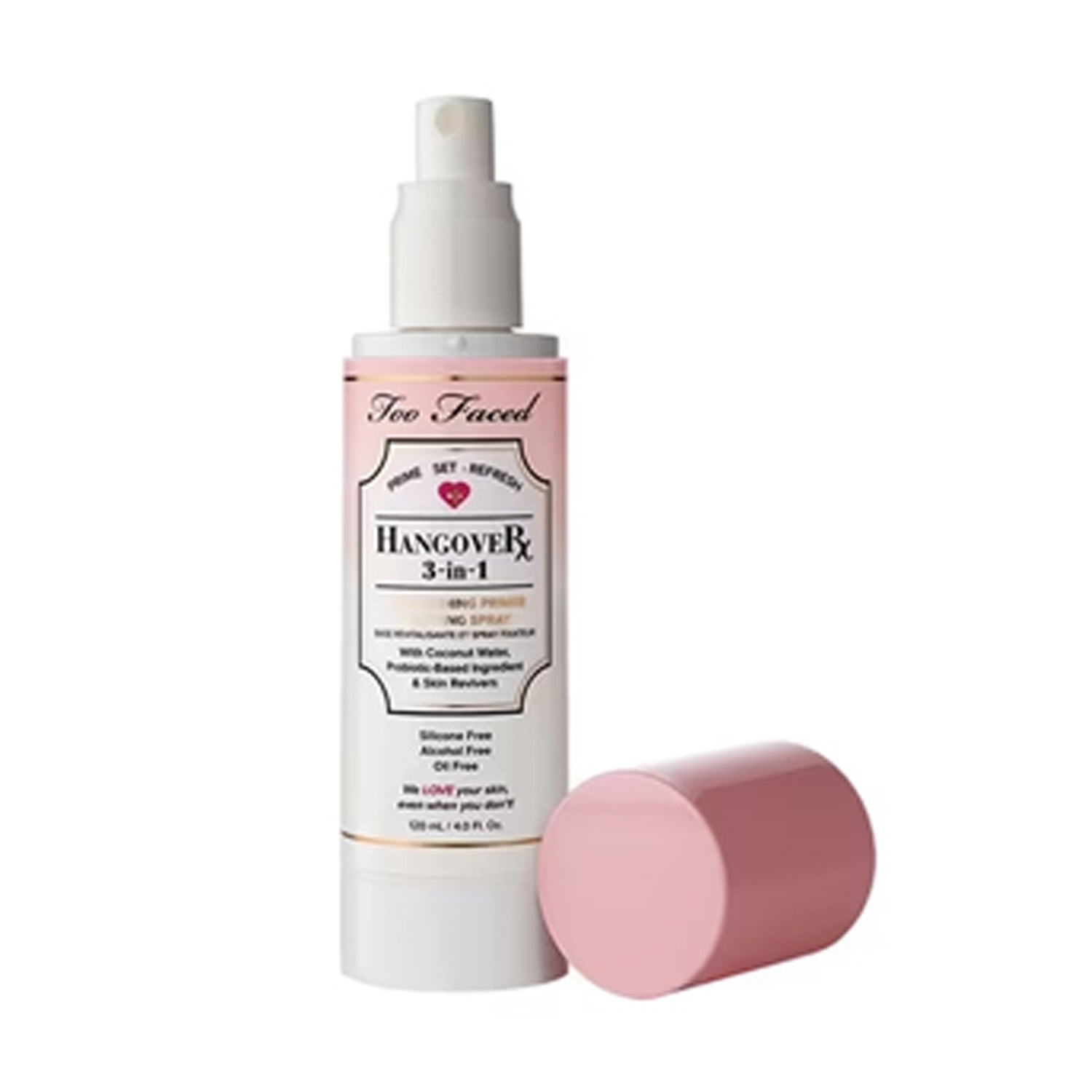 Too Faced Prime Set Refresh Hangover 3In1 Replenishing Primer And Setting Spray 120Ml