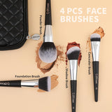 Ducare 10 Piece Makeup Brush Set