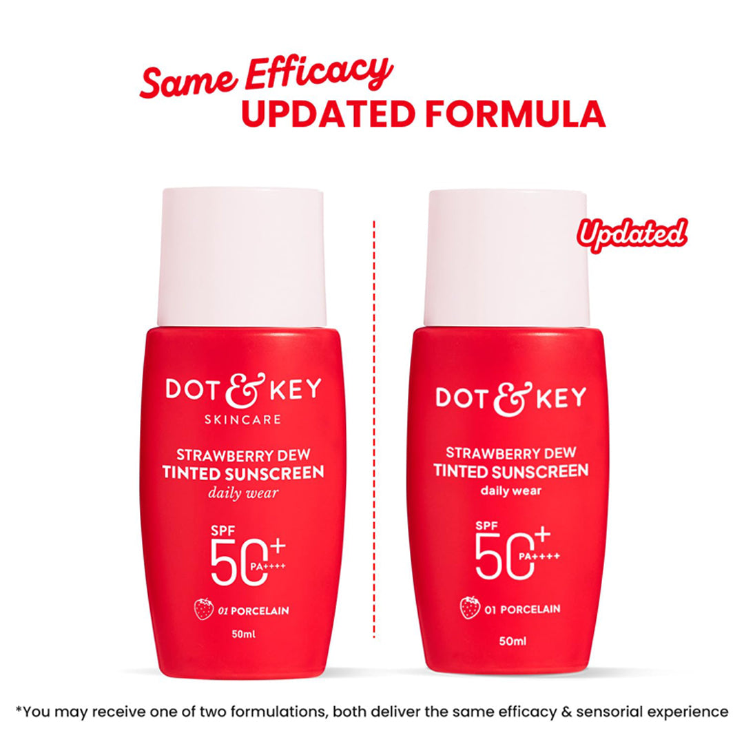 Dot & Key Strawberry Dew Tinted Sunscreen Spf 50+ Pa++++ 50Ml