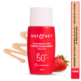 Dot & Key Strawberry Dew Tinted Sunscreen Spf 50+ Pa++++ 50Ml