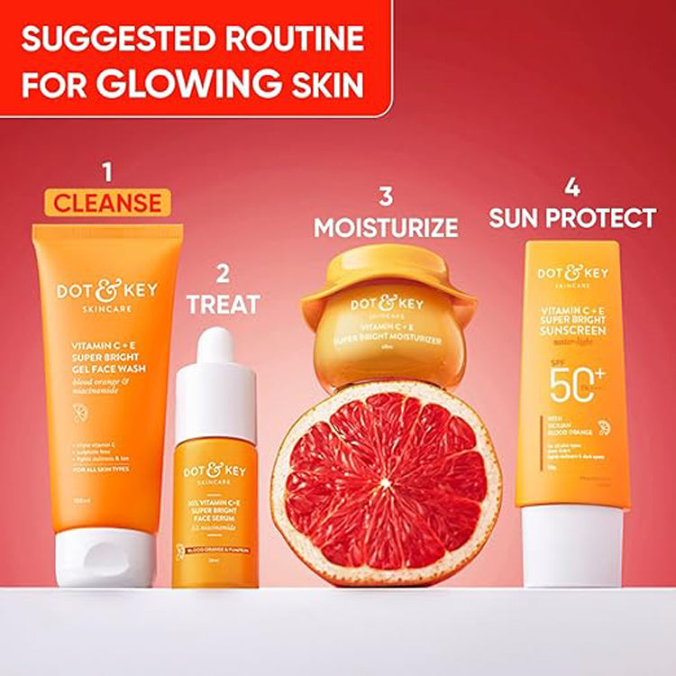 Dot & Key Super Bright Vitamin C + E Gel Face Wash
