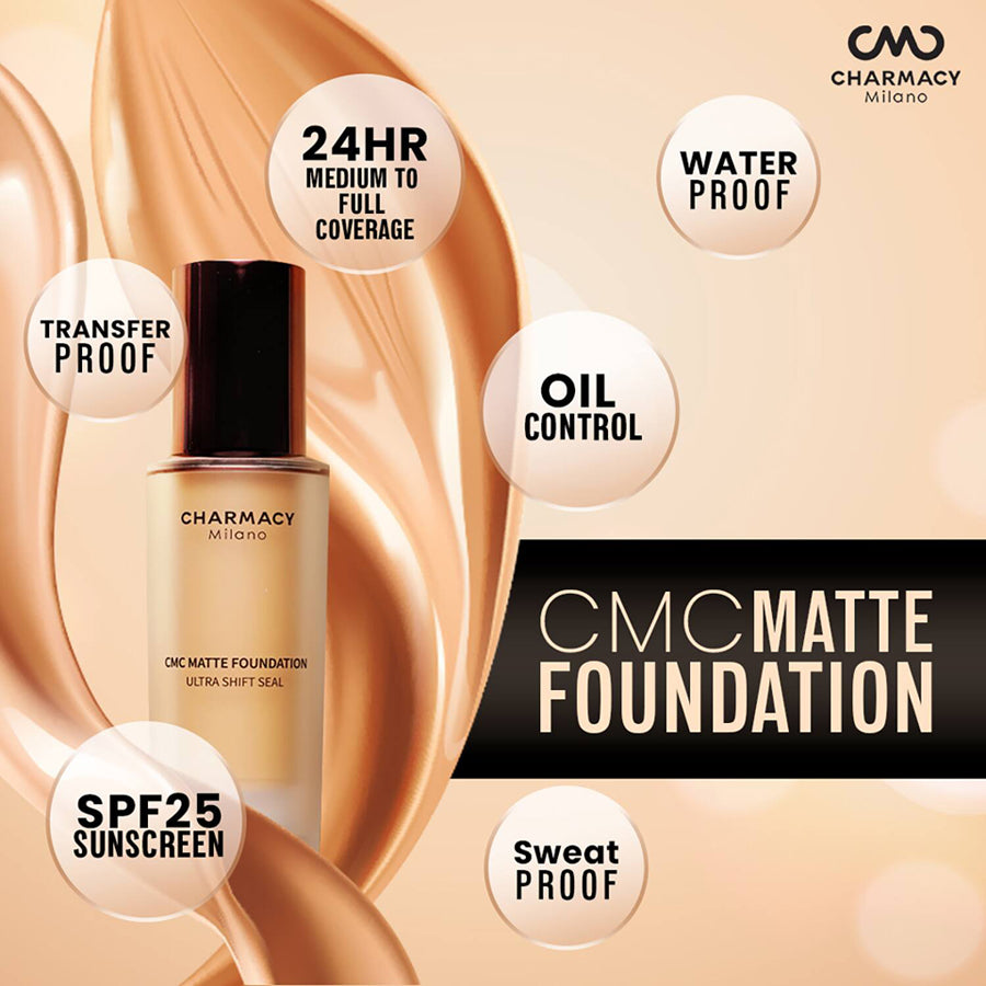 Charmacy Milano Matte Foundation 30Ml