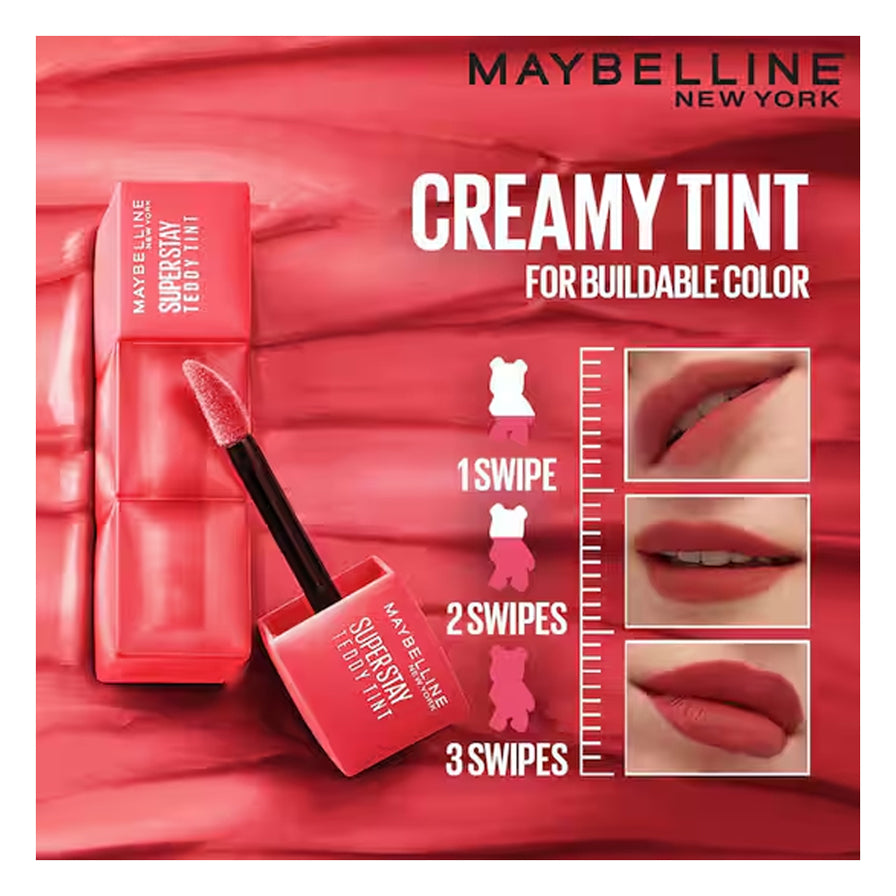 Maybelline New York Superstay Teddy Tint 5Ml