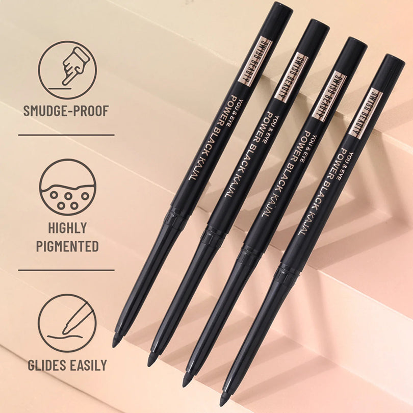 Swiss Beauty You & Eye Power Black Kajal 0.3G
