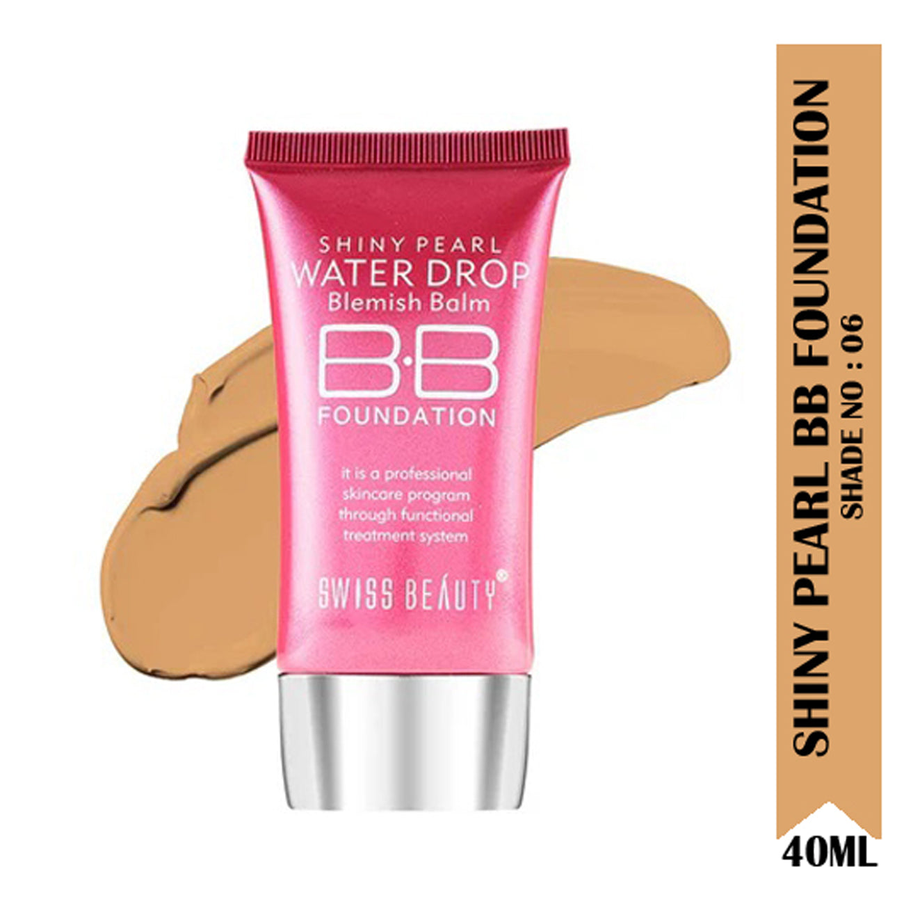 Swiss Beauty Shiny Pearl Bb Foundation 40Ml