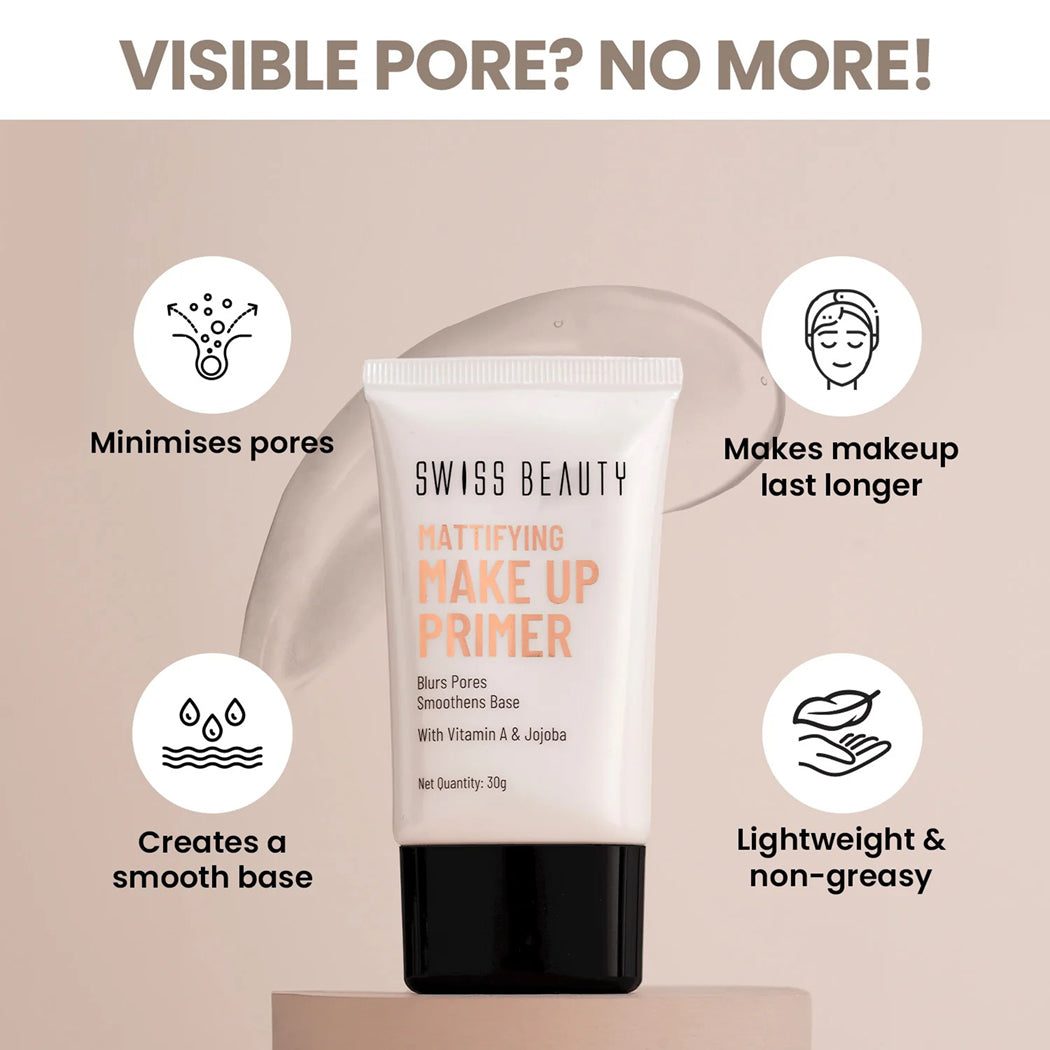Swiss Beauty Mattifying Makeup Primer 30G
